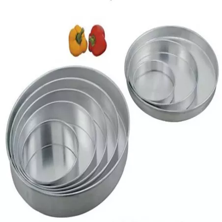 Molde Profundo de Aluminio para Pizza de 35 x 2.5 Centimetros KING METAL PPD14