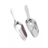 Pala de Hielo Curava de Acero Inoxidable de  7-1/2 Pulgadas KING METAL IS7NM