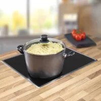 Olla de Aluminio con Tapa de Vidrio Stoneline de 28 Centimetros STONELINE 7195 2