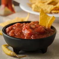 Molcajete de Melamina de 8 Onzas, Color Negro CARLISLE 087803