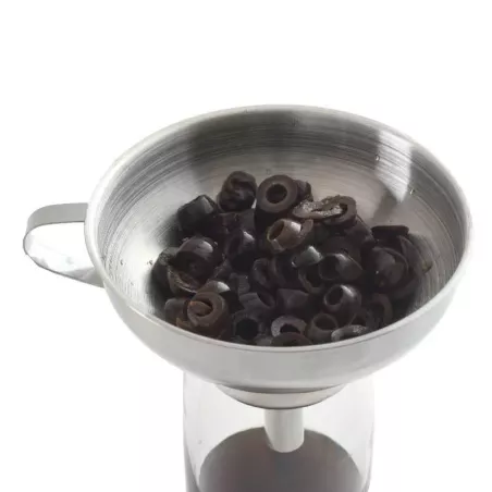 Embudo de Acero Inoxidable de Boquilla Ancha y Boquilla Fina NORPRO 255