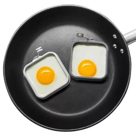 Aro Cuadrado para Pancakes y Huevos, Set de 2 Unidades LURCH 00070273