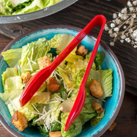 Pinza para Ensalada de 6 Pulgadas, Color Rojo CARLISLE 460605