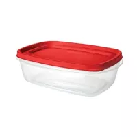 Contenedor Bajo Rectangular Easy Find de 8.5 Tazas RUBBERMAID 2067177