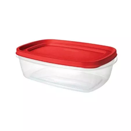 Contenedor Bajo Rectangular Easy Find de 8.5 Tazas RUBBERMAID 2067177