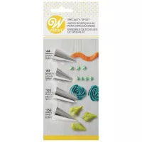 Juego de Boquillas para Glaseado Especializadas, 4 Piezas. WILTON 418-4567