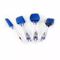 Espatula de Silicon para Glaseado, Color Azul NORPRO 3132C 2