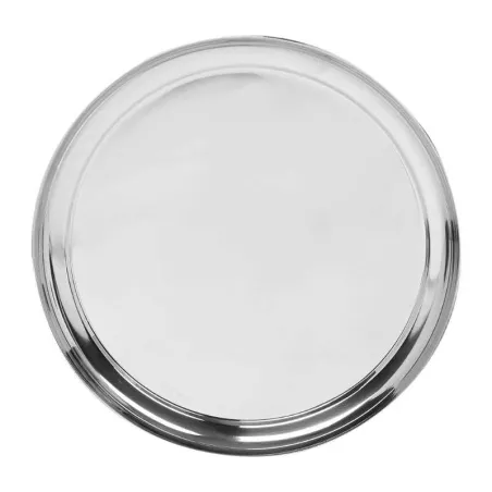 Azafate Redondo de Acero Inoxidable de 14 Pulgadas KING METAL STR14