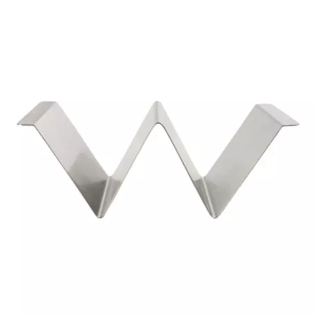 Rack para Taco de 2 Divisiones con Base de Acero Inoxidable KING METAL MTRSB2