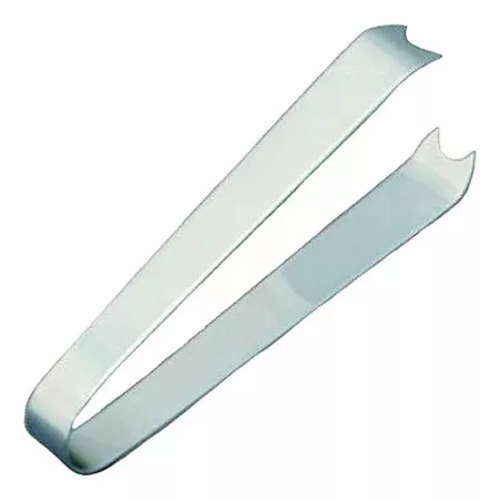 Pinza para Hielo Lisa de Acero Inoxidable de  5-1/2 Pulgadas KING METAL ICT06