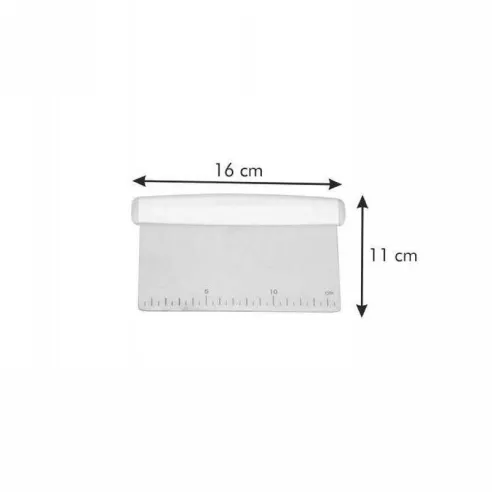 Rasqueta de Acero Inoxidable de 16 Centimetros TESCOMA 630067