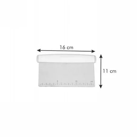 Rasqueta de Acero Inoxidable de 16 Centimetros TESCOMA 630067