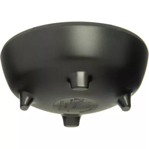 Molcajete de Melamina de 3 Onzas, Color Negro CARLISLE 087303