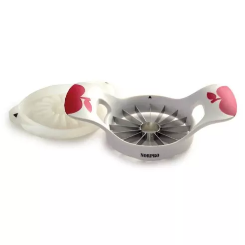 Descorazonador y Rebanador de Acero Inoxidable para Manzana, 16 Tajadas NORPRO 5133