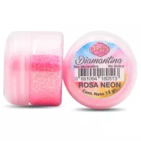 Diamantina Comestible Rosa Neon de 12 Gramos CHERRY AND CAKE DNTX37