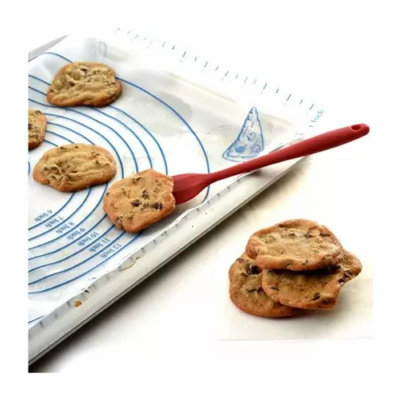 Juego De Espatulas De Silicon, En Color Rojo, 3 Unidades. NORPRO 2998