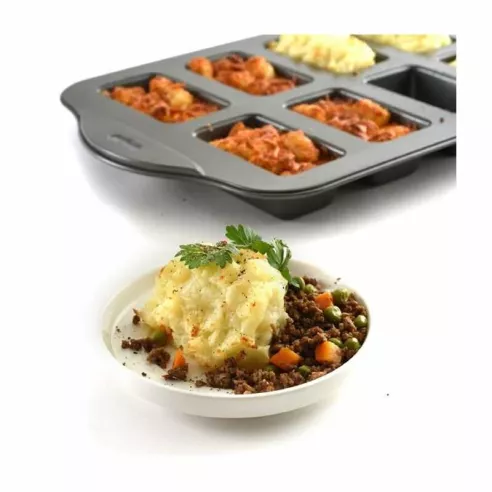 Molde de Teflon de Mini Pancitos, 8 Unidades NORPRO 3943