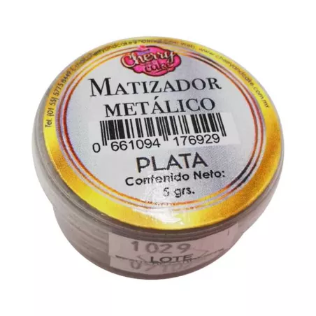 Matizador Metalico Plata CHERRY AND CAKE MATCH07