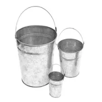 Balde Galvanizado Grande de 14 Centimetros KING METAL GBT14