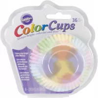 Capsula para Hornear con Diseno de Lunares de Arco Iris, 36 Unidades WILTON 415-0746