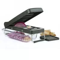 Cortador de Vegetales Horizontal de Color Negro PROGRESSIVE PL8-1605