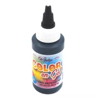 Colorante en Gel, 70 Mililitros, Color Negro  CHERRY AND CAKE AC14-070