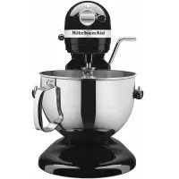 Batidora Pro S-600 de 6 Cuartos / 575 Watts, Color Negro KITCHEN AID KP26M1XOB