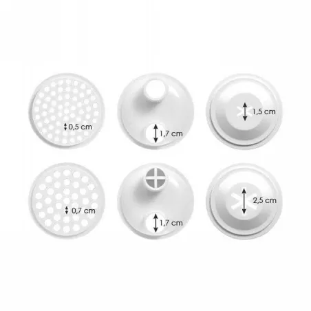 Maquina Manual para Crear Churros, Set de 6 Discos TESCOMA 643571