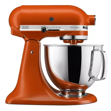 Batidora K150 Artisan de 5 Quartos de Color Anaranjado Mate KITCHEN AID KSM150PSSC