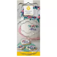 Cortadores para Fondant y Pasta de Goma, Set de 6 Piezas. WILTON 417-7555 2