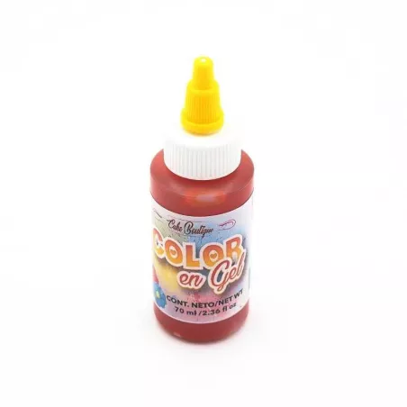 Colorante en Gel Color Amarillo Limon, 70 Mililitros CHERRY AND CAKE AC02-070