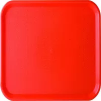 Azafate de Servicio de 14 x 18 Pulgadas, Color Rojo CARLISLE CT141805