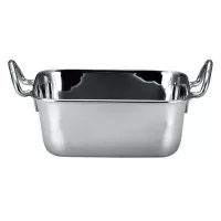 Sarten Mini Cuadrado de 13 x 13 X 5 Centimetros KING METAL KSQ13