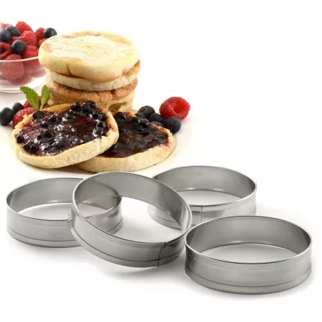Aros para Muffin, Set de 4 Unidades NORPRO 3776