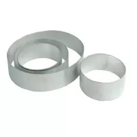 Aro Redondo de Aluminio de 24 x 5 Centimetros KING METAL CRA245