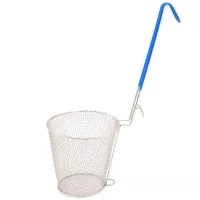 Canasta Freidora de Acero Inoxidable de 5-1/2 X 5-1/8 Pulgadas KING METAL FB07VBL