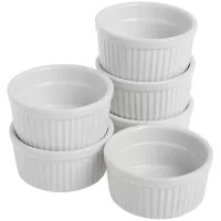 Ramekin de Porcelana de 3 Pulgadas, Color Blanco NORPRO 258D