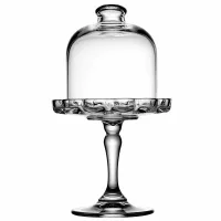 Pedestal con Domo para Pasteleria de 4,25 Pulgadas PASABAHCE 96457