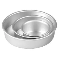 Molde Mini Pan Redondos, 3 Piezas WILTON 2105-0472 2