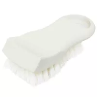 Cepillo para Tabla de Picar 6 x 2.5 x 2 Pulgadas, Color Blanco THUNDER PLCBB02WH