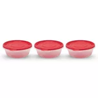 Contenedor Takealongs Cuadrado de 5 Tazas, Set de 4 Unidades RUBBERMAID 2086733 2