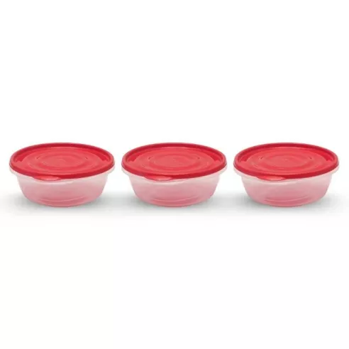 Contenedor Takealongs Cuadrado de 5 Tazas, Set de 4 Unidades RUBBERMAID 2086733