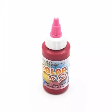 Colorante en Gel, 70 Mililitros, Color Magenta  CHERRY AND CAKE AC33-070