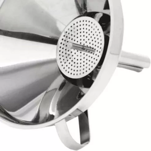 Embudo de Acero Inoxidable con Filtro Extraible NORPRO 247