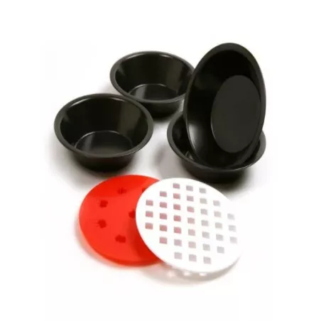 Molde Mini para Pie con 2 Marcadores, Set de 4 Unidades NORPRO 3913