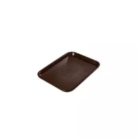 Azafate de Polipropileno de 12 x 16 Pulgadas de Color Cafe CARLISLE CT121669