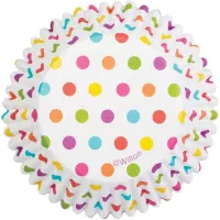Capsulas Rainbow Dots, 36 Unidades WILTON 415-0627 2