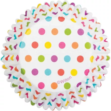 Capsulas Rainbow Dots, 36 Unidades WILTON 415-0627