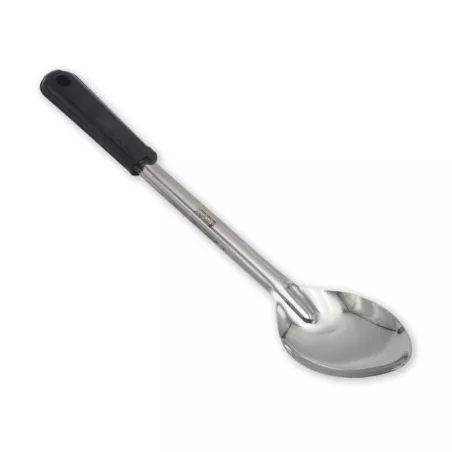 Cuchara Solida para Guisar de Acero Inoxidable con Puno Plastico de 15 Pulgadas KING METAL BSB15PL