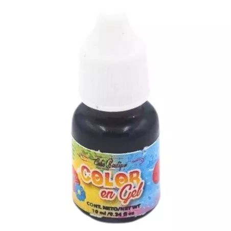 Colorante en Gel de 10 Mililitros de Color Rojo Navidad CHERRY AND CAKE AC41-010